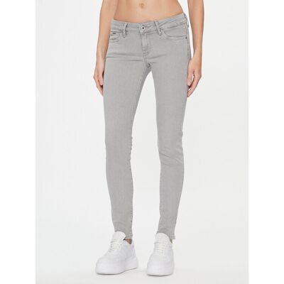 Pepe Jeans Jeansy PL204583 Szary Skinny Fit 26_32 Szary Damskie Pepe Jeans Jeansy PL204583 Szary Skinny Fit 26_32 Szary Damskie