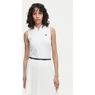 Lacoste Top PF0202 Biały Regular Fit 42 Biały Damskie Lacoste Top PF0202 Biały Regular Fit 42 Biały Damskie