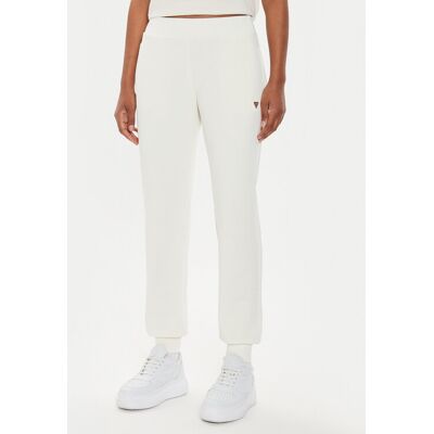 Guess Spodnie dresowe V4YB08 KCAY2 Écru Regular Fit XXS Kremowy Damskie Guess Spodnie dresowe V4YB08 KCAY2 Écru Regular Fit XXS Kremowy Damskie