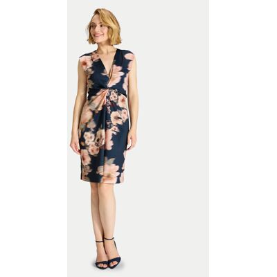 Swing Sukienka koktajlowa 5AK14700 Granatowy Regular Fit 42 Granatowy Damskie Swing Sukienka koktajlowa 5AK14700 Granatowy Regular Fit 42 Granatowy Damskie