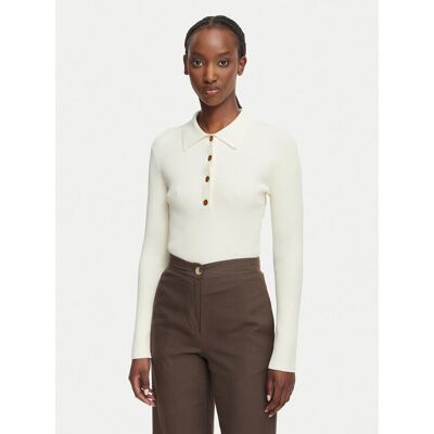 MICHAEL Michael Kors Sweter MR661ER5ZV Kremowy Slim Fit M Kremowy Damskie MICHAEL Michael Kors Sweter MR661ER5ZV Kremowy Slim Fit M Kremowy Damskie