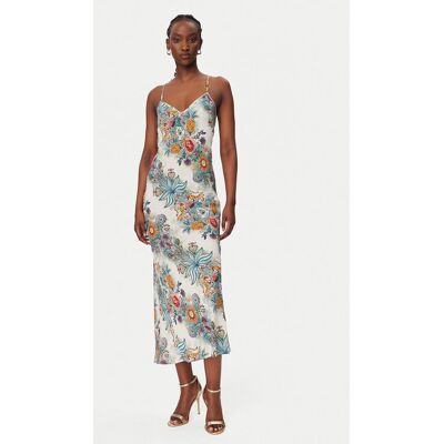 Just Cavalli Sukienka letnia 80PAO925 NS837 Błękitny Slim Fit 42 Niebieski jasny Damskie Just Cavalli Sukienka letnia 80PAO925 NS837 Błękitny Slim Fit 42 Niebieski jasny Damskie