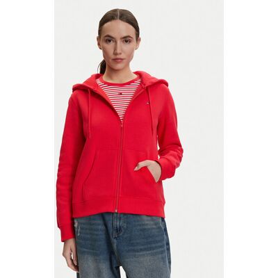 Tommy Jeans Bluza DW0DW19729 Czerwony Regular Fit XS Czerwony Damskie Tommy Jeans Bluza DW0DW19729 Czerwony Regular Fit XS Czerwony Damskie