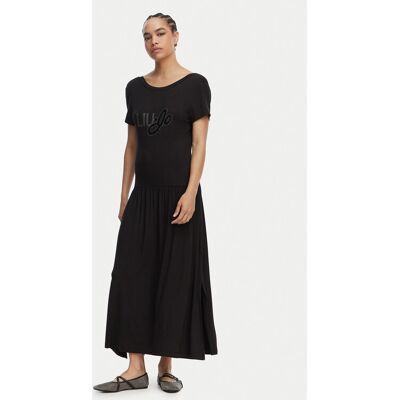 Liu Jo Sukienka codzienna VA6123 JS360 Czarny Regular Fit S Czarny Damskie Liu Jo Sukienka codzienna VA6123 JS360 Czarny Regular Fit S Czarny Damskie