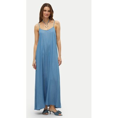Vero Moda Sukienka letnia Harper 10283677 Niebieski Loose Fit M Niebieski Damskie Vero Moda Sukienka letnia Harper 10283677 Niebieski Loose Fit M Niebieski Damskie