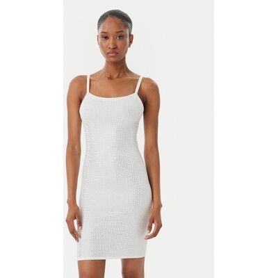 Guess Sukienka dzianinowa W5GK45 Z3MN2 Biały Regular Fit XL Biały Damskie Guess Sukienka dzianinowa W5GK45 Z3MN2 Biały Regular Fit XL Biały Damskie
