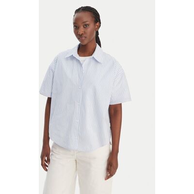 Calvin Klein Koszula LV00QS7652 Błękitny Relaxed Fit S Niebieski jasny Damskie Calvin Klein Koszula LV00QS7652 Błękitny Relaxed Fit S Niebieski jasny Damskie