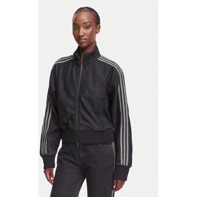 Adidas Bluza Firebird Denim Tracktop IB6917 Czarny Regular Fit XS Czarny Damskie Adidas Bluza Firebird Denim Tracktop IB6917 Czarny Regular Fit XS Czarny Damskie