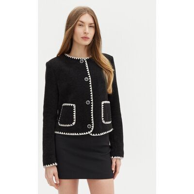 Guess Kardigan W5RN20 WGVQ2 Czarny Regular Fit M Czarny Damskie Guess Kardigan W5RN20 WGVQ2 Czarny Regular Fit M Czarny Damskie