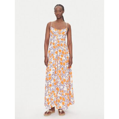 Maaji Sukienka letnia Western Orange Flower Sia PT2748CLD001 Pomarańczowy Regular Fit M Pomarańczowy Damskie Maaji Sukienka letnia Western Orange Flower Sia PT2748CLD001 Pomarańczowy Regular Fit M Pomarańczowy Damskie