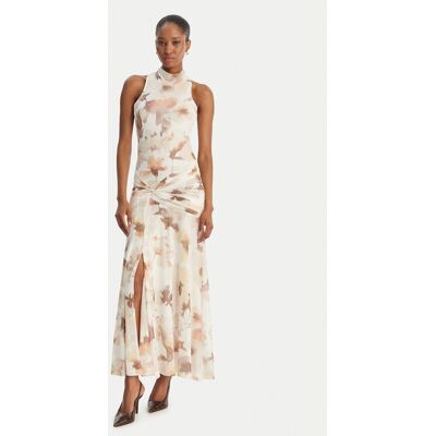 Bardot Sukienka wieczorowa Leanna 60373DB1 Kremowy Slim Fit XS Kremowy Damskie Bardot Sukienka wieczorowa Leanna 60373DB1 Kremowy Slim Fit XS Kremowy Damskie