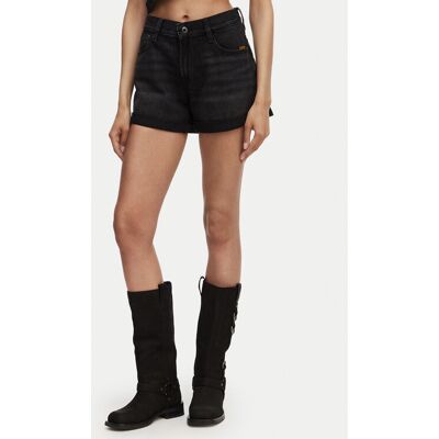 G-Star Raw Szorty jeansowe Judee D23211-D933 Czarny Boyfriend Fit 29 Czarny Damskie G-Star Raw Szorty jeansowe Judee D23211-D933 Czarny Boyfriend Fit 29 Czarny Damskie