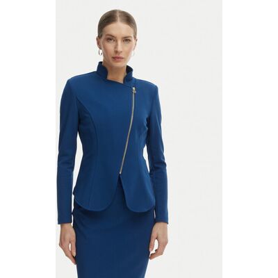 Rinascimento Marynarka CFC0127901003 Niebieski Slim Fit XS Niebieski Damskie Rinascimento Marynarka CFC0127901003 Niebieski Slim Fit XS Niebieski Damskie