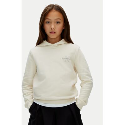Calvin Klein Jeans Bluza Small Monogram IU0IU00712 Beżowy Regular Fit 10 Beżowy Unisex Dziecko Calvin Klein Jeans Bluza Small Monogram IU0IU00712 Beżowy Regular Fit 10 Beżowy Unisex Dziecko