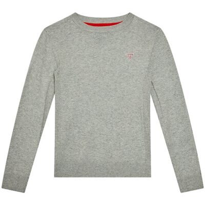 Guess Sweter L0YR03 Z2VV0 Szary Regular Fit 8Y Szary Chłopiec Guess Sweter L0YR03 Z2VV0 Szary Regular Fit 8Y Szary Chłopiec