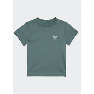 Adidas T-Shirt adicolor IC9105 Zielony Regular Fit 3_6M Zielony Unisex Dziecko Adidas T-Shirt adicolor IC9105 Zielony Regular Fit 3_6M Zielony Unisex Dziecko