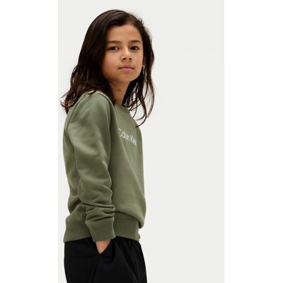 Calvin Klein Jeans Bluza Inst Logo IU0IU00680 M Zielony Regular Fit 6 Zielony Unisex Dziecko Calvin Klein Jeans Bluza Inst Logo IU0IU00680 M Zielony Regular Fit 6 Zielony Unisex Dziecko