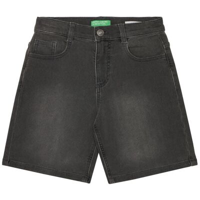 United Colors Of Benetton Szorty jeansowe 44LGC9048 Szary Regular Fit 122 Szary Chłopiec United Colors Of Benetton Szorty jeansowe 44LGC9048 Szary Regular Fit 122 Szary Chłopiec
