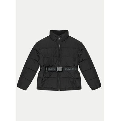 Calvin Klein Jeans Kurtka zimowa IG0IG02592 D Czarny Slim Fit 12 Czarny Dziewczynka Calvin Klein Jeans Kurtka zimowa IG0IG02592 D Czarny Slim Fit 12 Czarny Dziewczynka