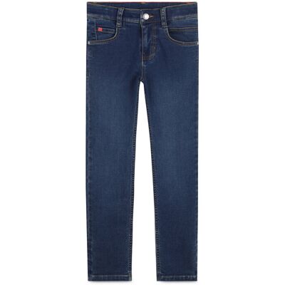 HUGO Jeansy G00987 S Granatowy Slim Fit 12Y Granatowy Chłopiec HUGO Jeansy G00987 S Granatowy Slim Fit 12Y Granatowy Chłopiec
