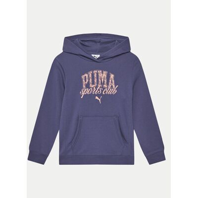 Puma Bluza Class 685829 Granatowy Regular Fit 128 Granatowy Dziewczynka Puma Bluza Class 685829 Granatowy Regular Fit 128 Granatowy Dziewczynka