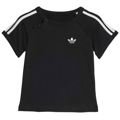 Adidas T-Shirt 3-Stripe KD1013 Czarny Regular Fit 2_3Y Czarny Unisex Dziecko Adidas T-Shirt 3-Stripe KD1013 Czarny Regular Fit 2_3Y Czarny Unisex Dziecko