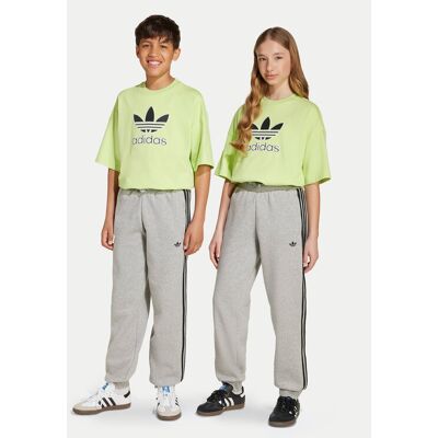 Adidas Spodnie dresowe 3-Stripes JW1090 Szary Loose Fit 8_9Y Szary Unisex Dziecko Adidas Spodnie dresowe 3-Stripes JW1090 Szary Loose Fit 8_9Y Szary Unisex Dziecko