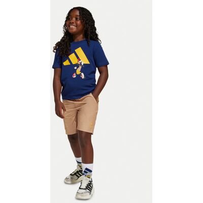 Adidas Komplet t-shirt i spodenki Disney Mickey Mouse JD4548 Kolorowy Regular Fit 6_7Y Kolorowy Unisex Dziecko Adidas Komplet t-shirt i spodenki Disney Mickey Mouse JD4548 Kolorowy Regular Fit 6_7Y Kolorowy Unisex Dziecko
