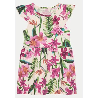 Guess Sukienka letnia K5GK14 K6YW4 Kolorowy Regular Fit 3 Kolorowy Dziewczynka Guess Sukienka letnia K5GK14 K6YW4 Kolorowy Regular Fit 3 Kolorowy Dziewczynka