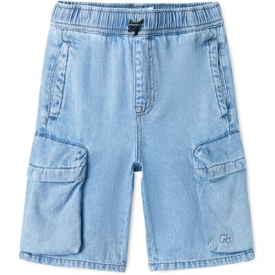 NAME IT Szorty jeansowe Ben 13240411 Niebieski Baggy Fit 140 Niebieski Chłopiec NAME IT Szorty jeansowe Ben 13240411 Niebieski Baggy Fit 140 Niebieski Chłopiec