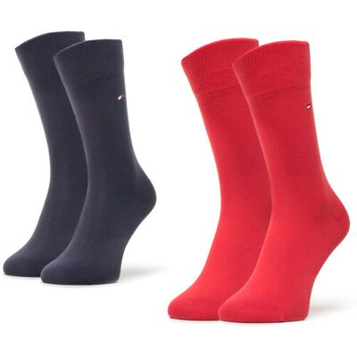 Tommy Hilfiger Skarpety długie 391334 Czerwony 39_42 Czerwony Chłopiec Tommy Hilfiger Skarpety długie 391334 Czerwony 39_42 Czerwony Chłopiec