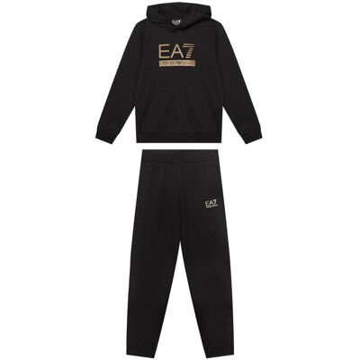 Giorgio Armani EA7 Emporio Armani Dres 7B000355 AF13512 MC004 Czarny Regular Fit 8Y Czarny Chłopiec Giorgio Armani EA7 Emporio Armani Dres 7B000355 AF13512 MC004 Czarny Regular Fit 8Y Czarny Chłopiec