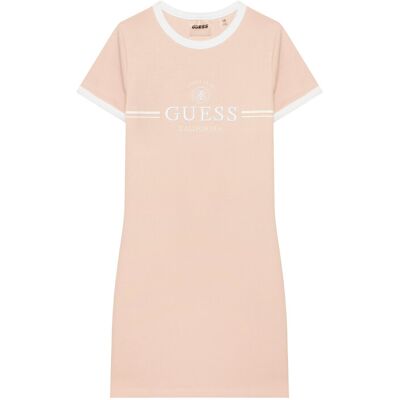 Guess Sukienka codzienna J6GK26 KCQX1 Różowy Slim Fit 6Y Różowy Dziewczynka Guess Sukienka codzienna J6GK26 KCQX1 Różowy Slim Fit 6Y Różowy Dziewczynka