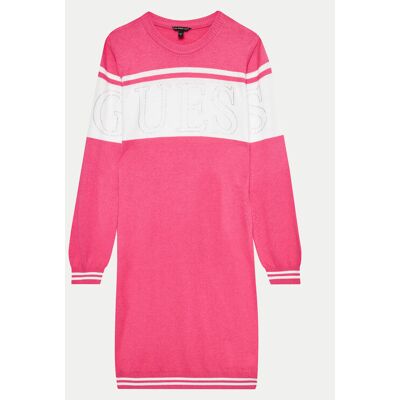 Guess Sukienka dzianinowa J4YK04 Z3GW0 Różowy Regular Fit 10Y Różowy Dziewczynka Guess Sukienka dzianinowa J4YK04 Z3GW0 Różowy Regular Fit 10Y Różowy Dziewczynka