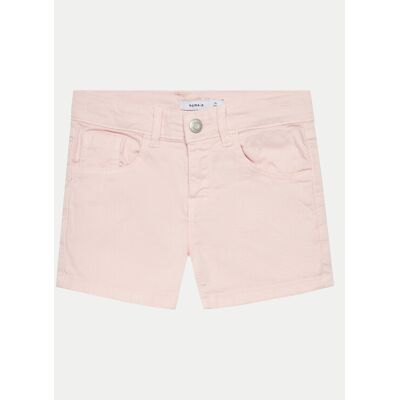 NAME IT Szorty jeansowe Nkfrose 13212157 Różowy Regular Fit 128 Różowy Dziewczynka NAME IT Szorty jeansowe Nkfrose 13212157 Różowy Regular Fit 128 Różowy Dziewczynka