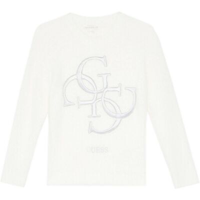 Guess Sweter J5BR07 Z0720 Écru Regular Fit 16 Kremowy Dziewczynka Guess Sweter J5BR07 Z0720 Écru Regular Fit 16 Kremowy Dziewczynka