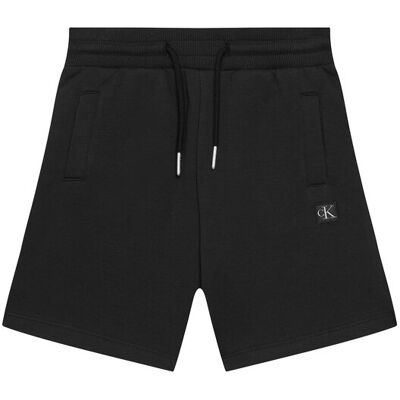 Calvin Klein Jeans Szorty sportowe Mini Badge IU0IU00704 D Czarny Regular Fit 10 Czarny Unisex Dziecko Calvin Klein Jeans Szorty sportowe Mini Badge IU0IU00704 D Czarny Regular Fit 10 Czarny Unisex Dziecko