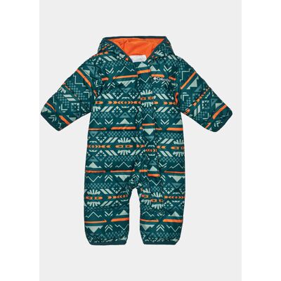 Columbia Kombinezon zimowy Snuggly Bunny™ Bunting 151633 Turkusowy Regular Fit 6_12M Turkusowy Unisex Dziecko Columbia Kombinezon zimowy Snuggly Bunny™ Bunting 151633 Turkusowy Regular Fit 6_12M Turkusowy Unisex Dziecko