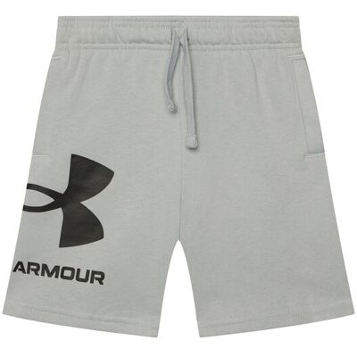 Under Armour Szorty sportowe UA RIVAL FLEECE LOGO SHORTS 1359065 Szary Regular Fit S Szary Chłopiec Under Armour Szorty sportowe UA RIVAL FLEECE LOGO SHORTS 1359065 Szary Regular Fit S Szary Chłopiec