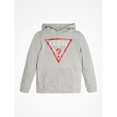 Guess Bluza L92Q09 KAUG0 Szary Regular Fit 8Y Szary Chłopiec Guess Bluza L92Q09 KAUG0 Szary Regular Fit 8Y Szary Chłopiec