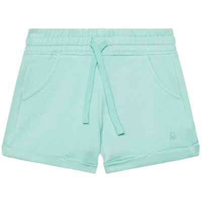 Benetton Dziecięce Bawełniane Fleece Szorty - Shorts Benetton Dziecięce Bawełniane Fleece Szorty - Shorts