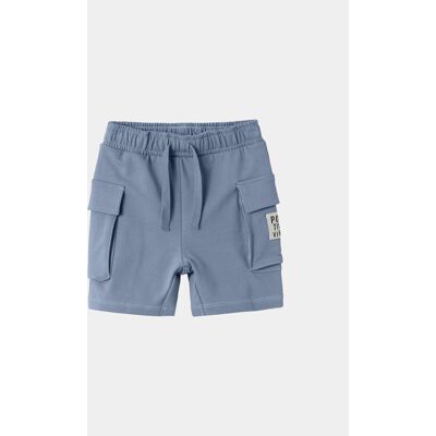 NAME IT Szorty materiałowe Dylan 13228567 Niebieski Regular Fit 80 Niebieski Chłopiec NAME IT Szorty materiałowe Dylan 13228567 Niebieski Regular Fit 80 Niebieski Chłopiec