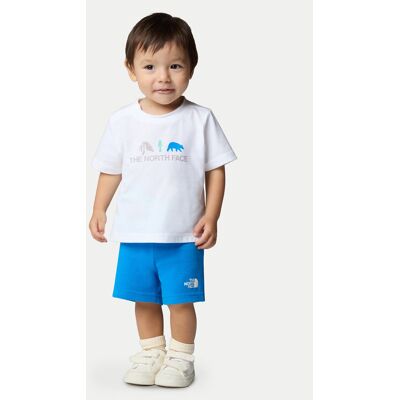 The North Face Komplet t-shirt i spodenki NF0A8BA3 Niebieski Regular Fit 6M Niebieski Chłopiec The North Face Komplet t-shirt i spodenki NF0A8BA3 Niebieski Regular Fit 6M Niebieski Chłopiec