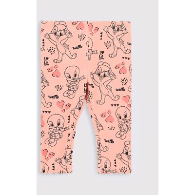 Coccodrillo Legginsy LOONEY TUNES ZC2122102LIG Różowy Slim Fit 74 Różowy Dziewczynka Coccodrillo Legginsy LOONEY TUNES ZC2122102LIG Różowy Slim Fit 74 Różowy Dziewczynka