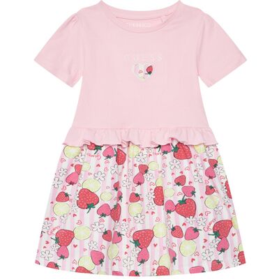 Guess Sukienka codzienna K6GK01 K6YW4 Różowy Regular Fit 6Y Różowy Dziewczynka Guess Sukienka codzienna K6GK01 K6YW4 Różowy Regular Fit 6Y Różowy Dziewczynka