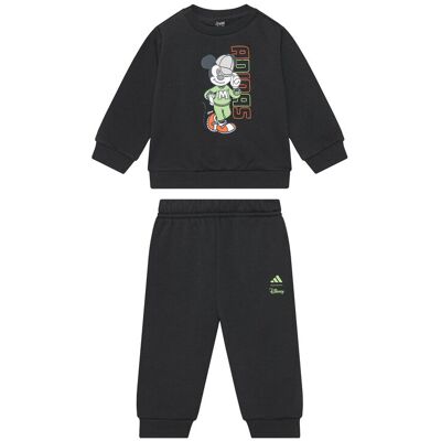Adidas Dres Disney Mickey Mouse JY3471 Czarny Regular Fit 0_3M Czarny Unisex Dziecko Adidas Dres Disney Mickey Mouse JY3471 Czarny Regular Fit 0_3M Czarny Unisex Dziecko