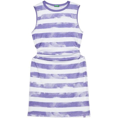 United Colors Of Benetton Sukienka letnia 3SL3CV013 Fioletowy Regular Fit 122 Fioletowy Dziewczynka United Colors Of Benetton Sukienka letnia 3SL3CV013 Fioletowy Regular Fit 122 Fioletowy Dziewczynka