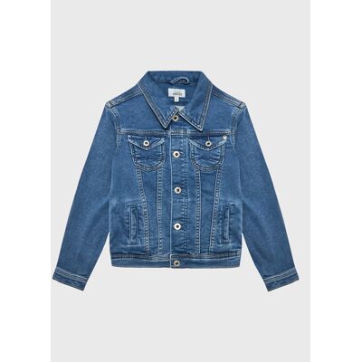 Pepe Jeans Szorty jeansowe New Berry PG401046JR7 Niebieski Regular Fit 10Y Niebieski Dziewczynka Pepe Jeans Szorty jeansowe New Berry PG401046JR7 Niebieski Regular Fit 10Y Niebieski Dziewczynka