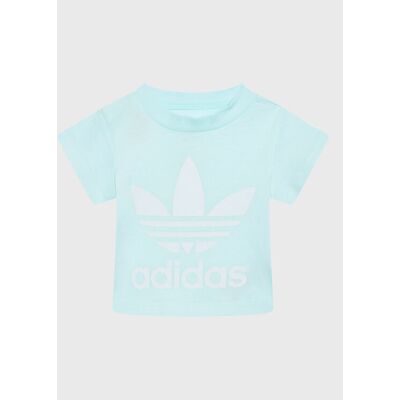 adidas Dziecięca Koszulka Trefoil - Niebieska adidas Dziecięca Koszulka Trefoil - Niebieska
