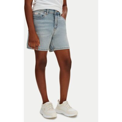 Calvin Klein Jeans Szorty jeansowe LVCKSJC19G Niebieski jasny Regular Fit 12Y Niebieski jasny Dziewczynka Calvin Klein Jeans Szorty jeansowe LVCKSJC19G Niebieski jasny Regular Fit 12Y Niebieski jasny Dziewczynka